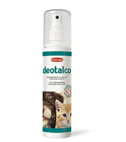 Dog talc outlet spray