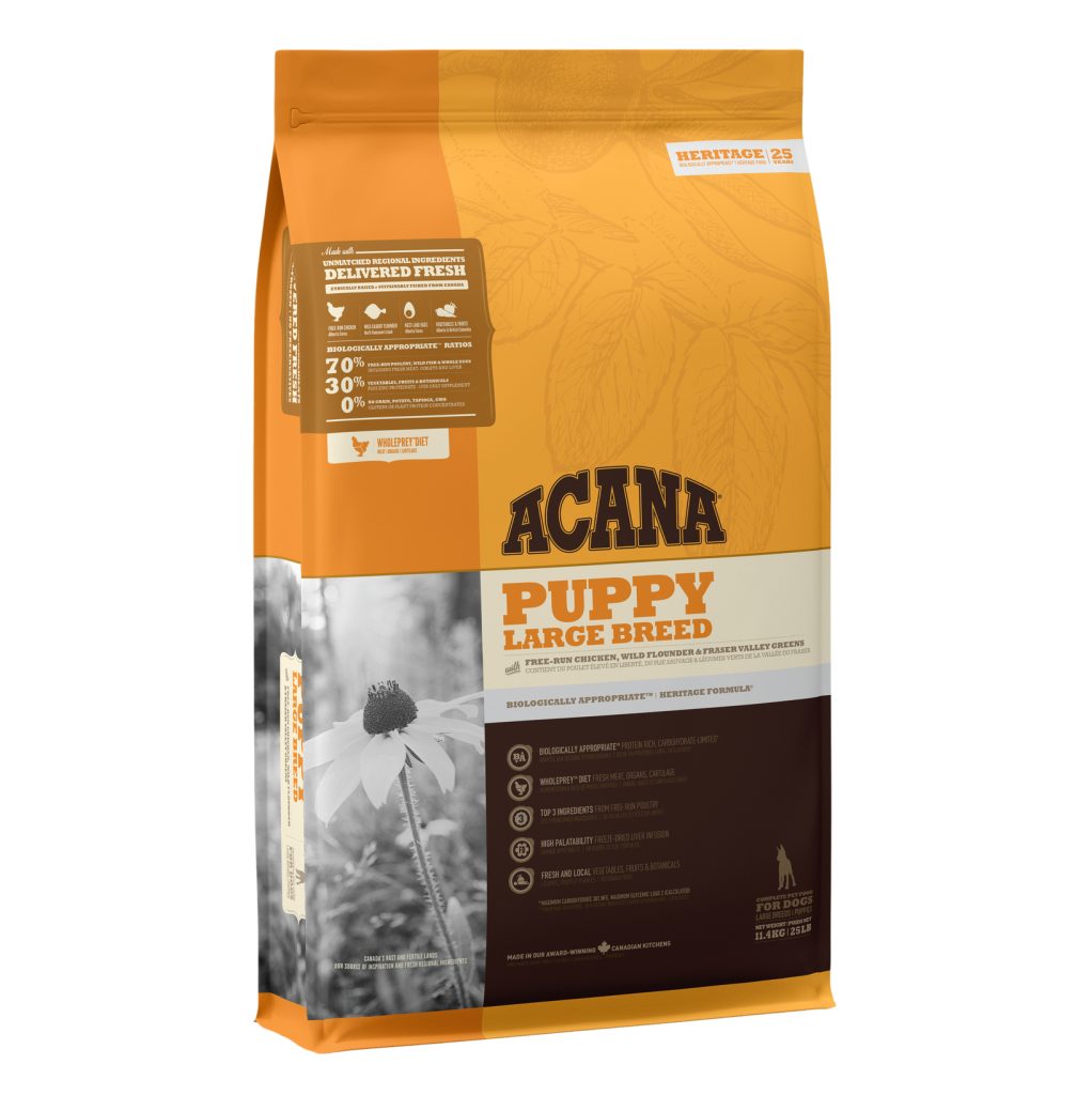 Acana Large Breed Dry Puppy Food, 11.4 kg - Smart Pet Kuwait