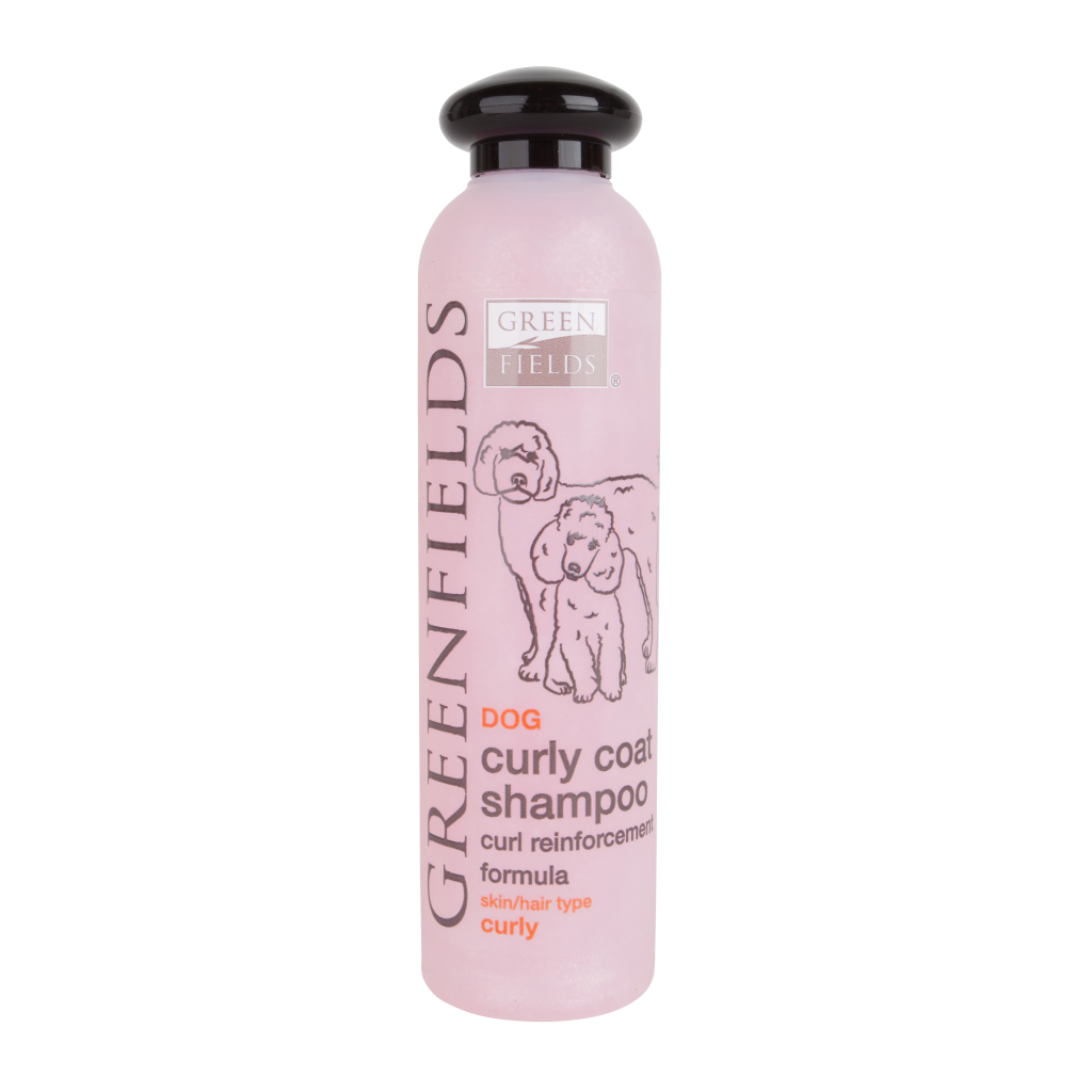 GreenFields Curly Coat Dog Shampoo, 250ml Smart Pet Kuwait