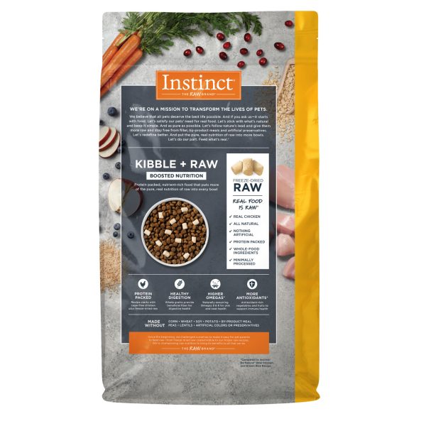 Instinct Raw Boost Whole-Grain Real Chicken & Brown Rice Recipe Dry Dog Food, 2kg - Image 4