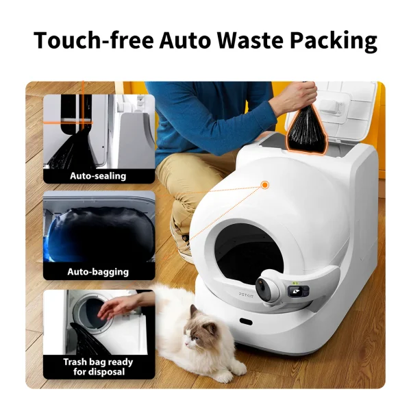 PetKit 2025 Purobot ULTRA (AI-Powered) Automatic Litter Box - Image 11