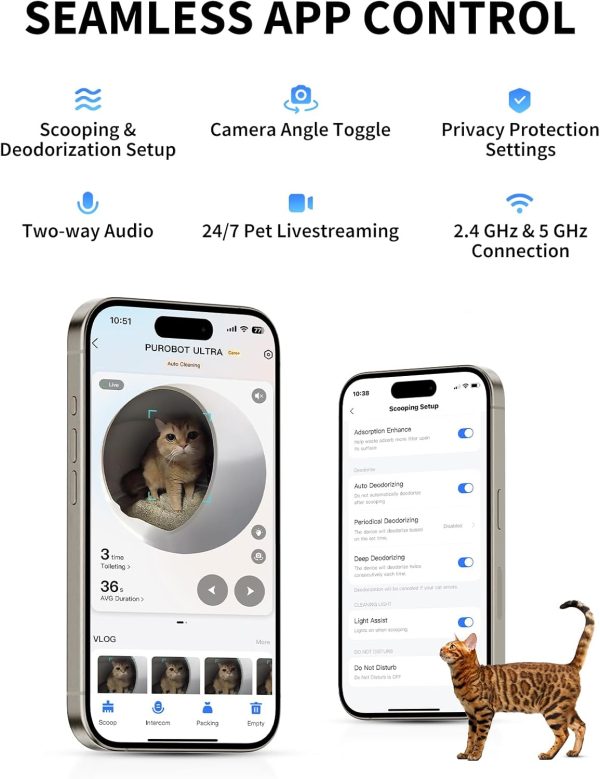 PetKit 2025 Purobot ULTRA (AI-Powered) Automatic Litter Box - Image 8