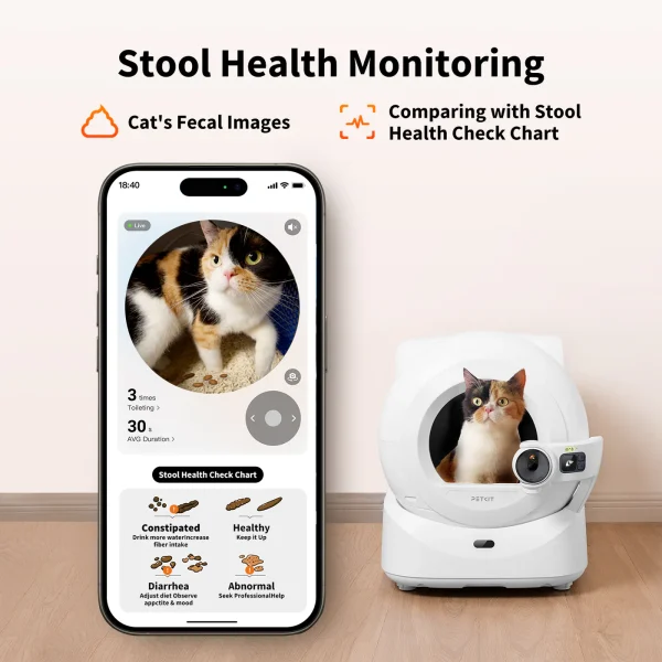 PetKit 2025 Purobot ULTRA (AI-Powered) Automatic Litter Box - Image 7